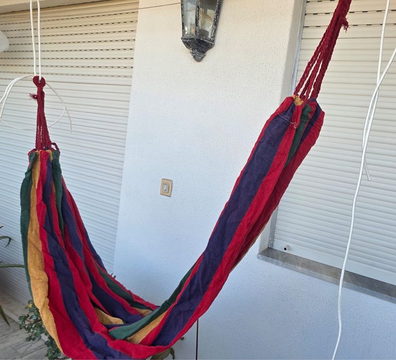 Cama de Rede em Tecido