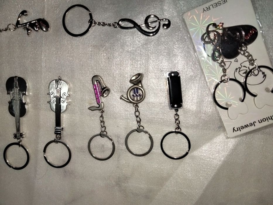 Porta-chaves instrumentos musicais