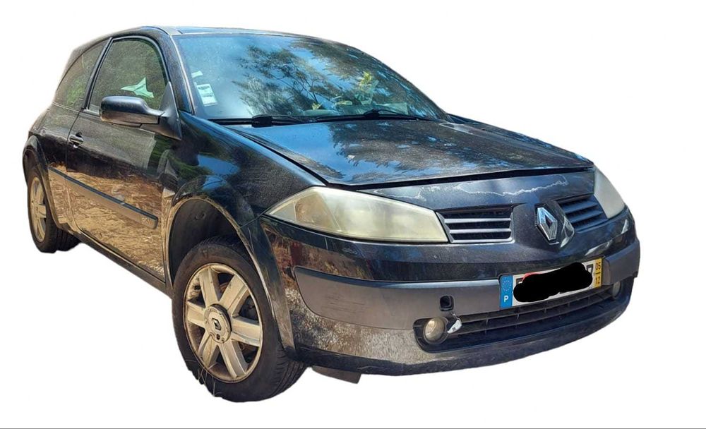 Renault Megane 2, jantes com pneus