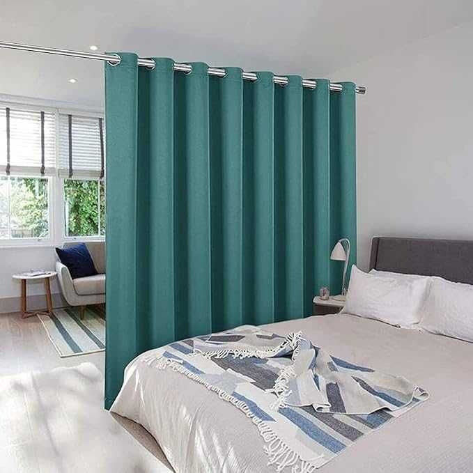 Karnisz INFLATION ze srebrnymi zakończeniami 76-345 cm, chrom