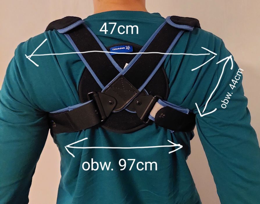 Orteza ósemkowa, ósemka, złamanie obojczyka