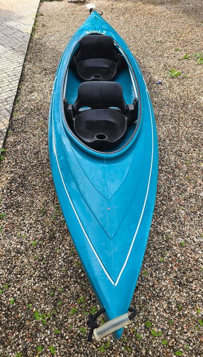 Kayak Perception para 2 adultos, em muito bom estado.