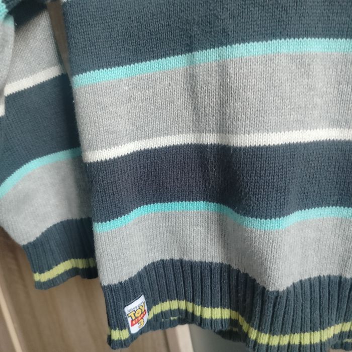Sweter chłopięcy Toy Story Buzz C&A paski 116