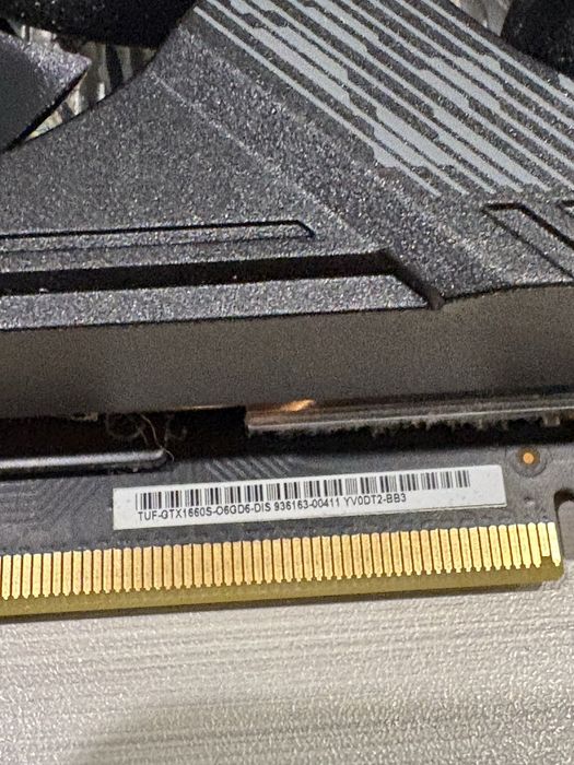 Відеокарта ASUS TUF GTX 1660 SUPER 6GB | НЕ майнилась | Пломби