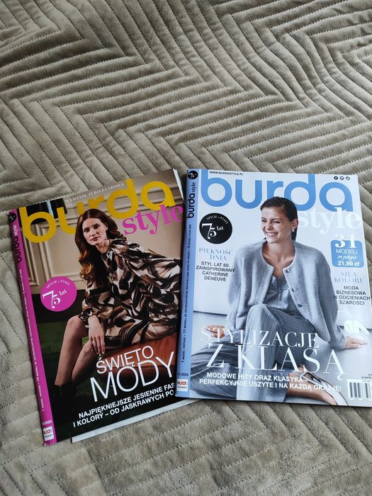 Burda wykroje 10/2025 i 11/2025