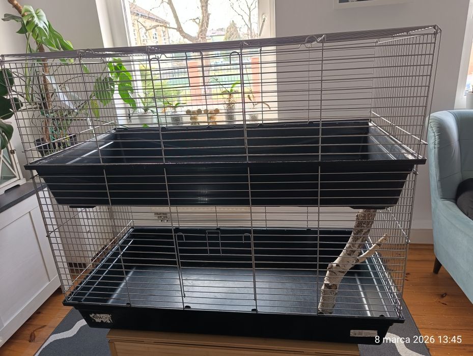 Klatka dla szynszyla 120x60 wysokość 104