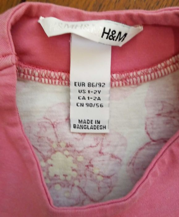 lekka sukienka materiałowa rozm. 86