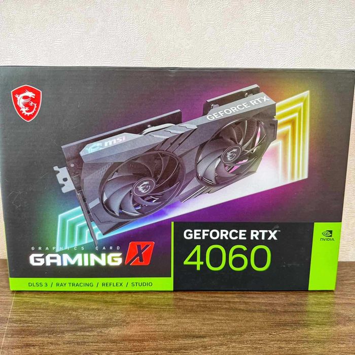 【美品・中古】MSI GeForce RTX 4060 Gaming X msi rtx 4060 gaming x - Купить электронику - Цены на OLX.ua