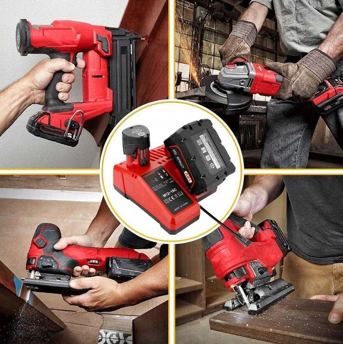 Nowa PODWÓJNA ładowarka zasilacz do Milwaukee M12-18FC M12 M14 M18