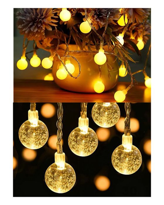 5м 10м Гірлянда Капля роси USB Пульт, на батарейках світлодіодна нитка