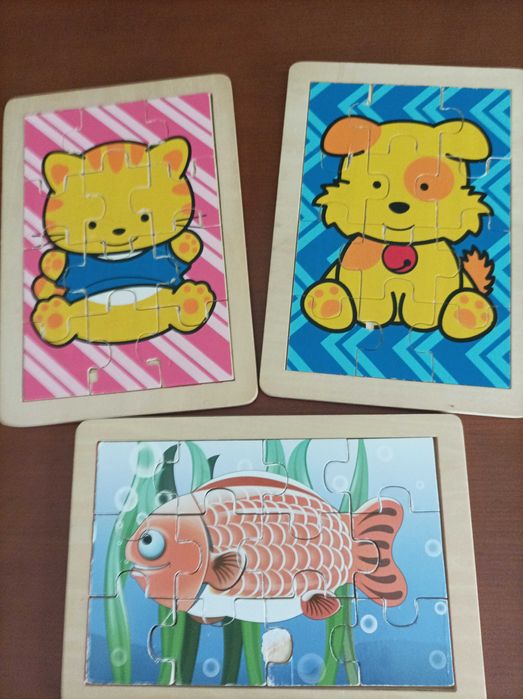 Puzzle magnético animais