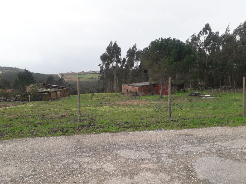 Terno com armazém em ruína