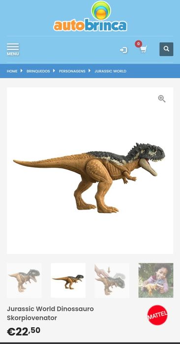 Dinossauro Skorpiovenator - Jurassic Word