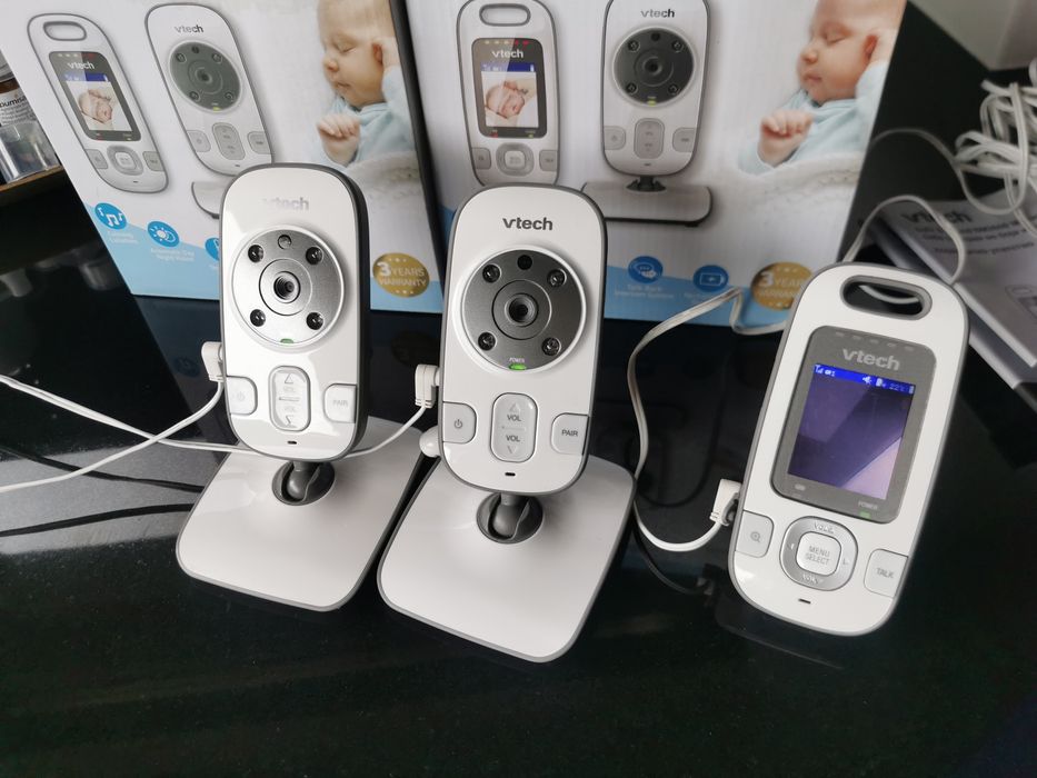 Zestaw 2 kamer elektroniczna niania VTech kolor