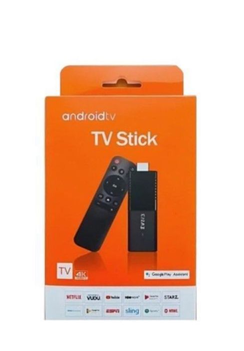 Смарт тв приставка TV Stick 4K Android 11 2GB/16GB Global Black