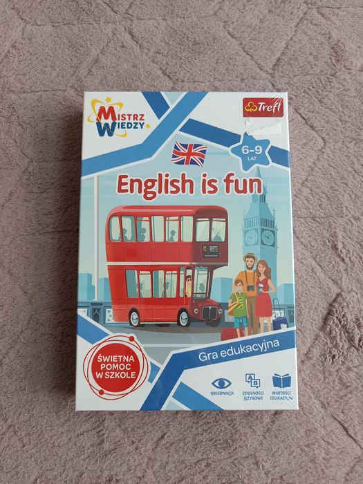 Gra edukacyjna język angielski