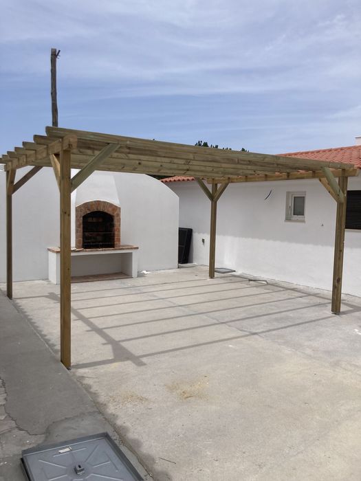 Pérgolas de madeira