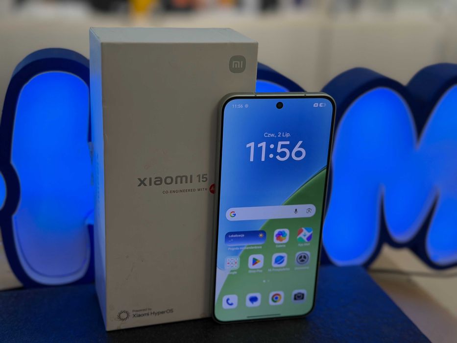 Smartfon Xiaomi 15 5G 12/256GB Dual SIM Zielony / RATY