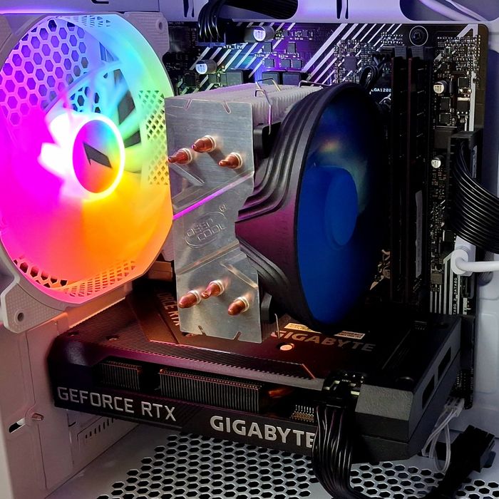 ПК RTX3060+ Intel i5-10400F+ 16gb DDR4 + H510 Asus игровой компьютер PC Gaming AMD s-1200 Gigabyte