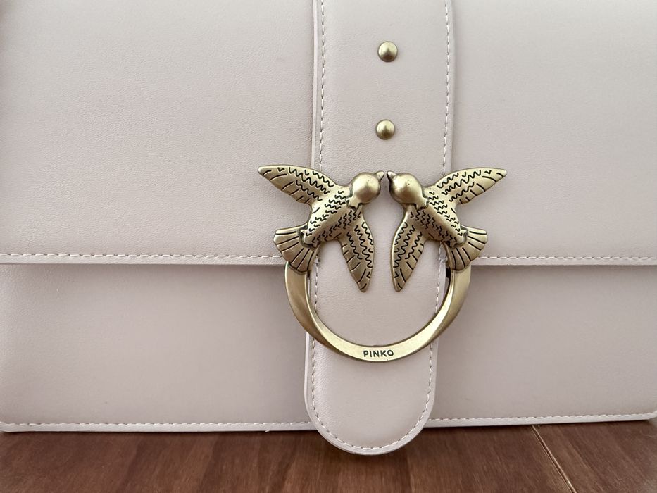 Pudrowy róż | torebka Pinko Love Classic Icon Simply 16