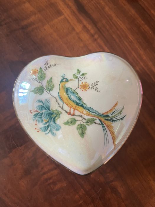 Шкатулка порцелянова Limoges, ручний розпис! ! Франція порцеляна