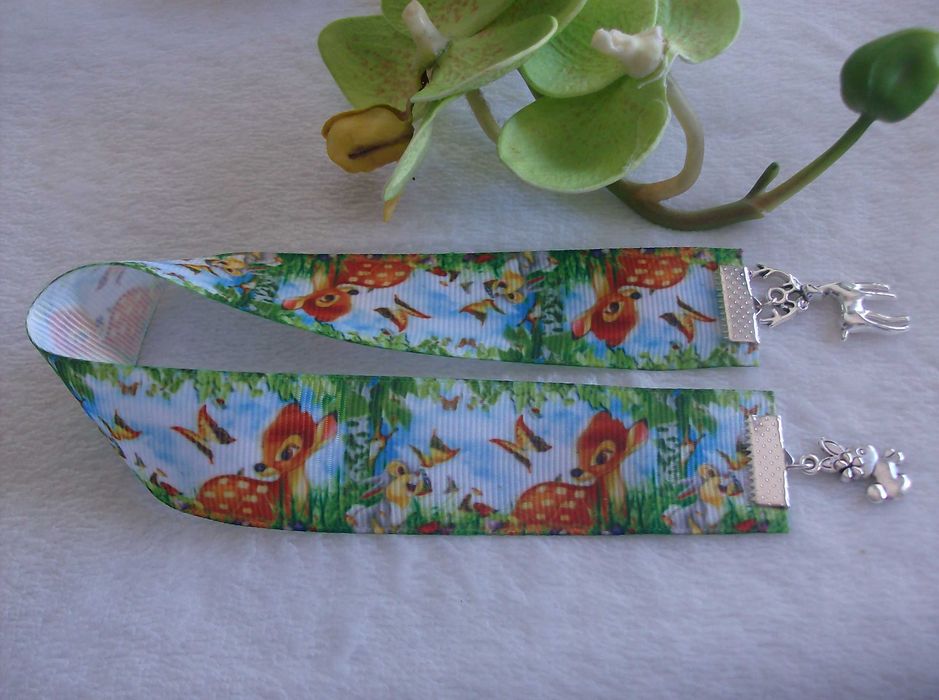 Beautiful Rose Bookmarker – Disney's Bambi and Thumper
