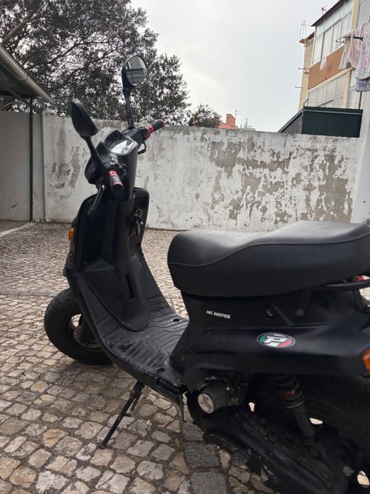 Yamaha BWS 50cc – Cilindro novo, escape Janelli, pronta a andar