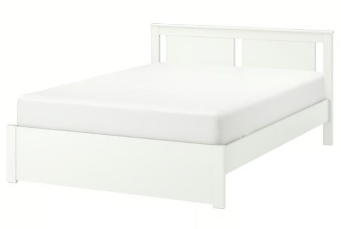 Cama castanha IKEA + colchão. Modelo SONGESAND