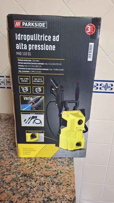 Vendo máquina de pressão Parkside