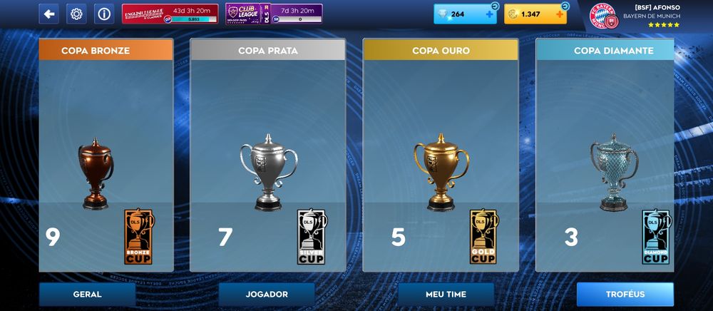 Conta de dls  5 estrela