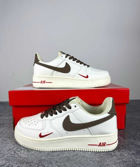 !SALE! Nike Air Force Mocco White/Beige 36 37 38 39 40 41 42 43 44 45