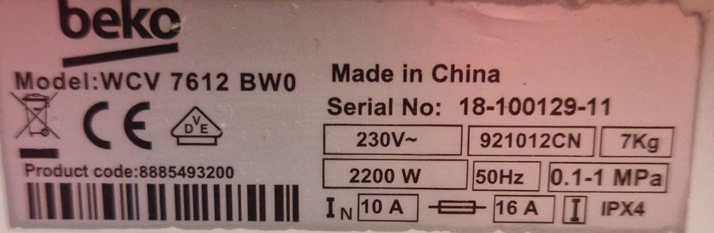 Máquina de lavar roupa