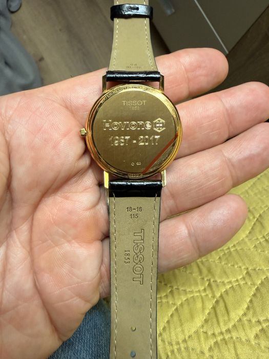 Relogio de outo tissot
