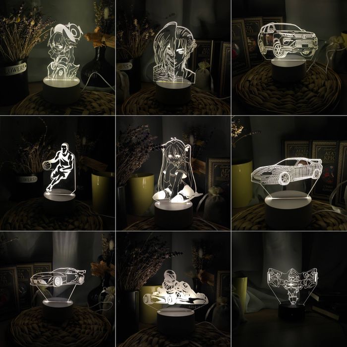 LED нічники для геймерів