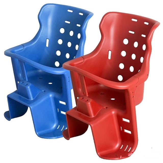 Дитяче велокрісло пластмасове на багажник