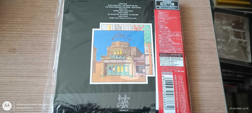 Led Zeppelin - The song remains the same 2cd DeLuxe Japan