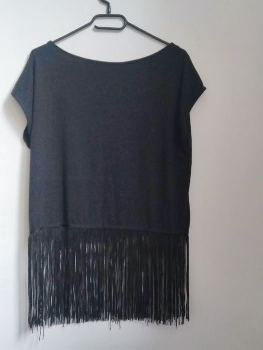 Bluzka z frędzlami Mohito