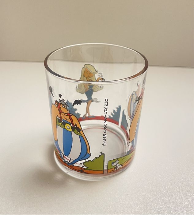 Szklanka bajkowa kolekcjonerska Asterix 1998