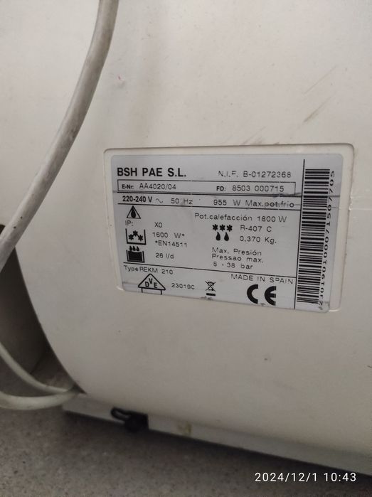 Ar condicionado portátil ufesa