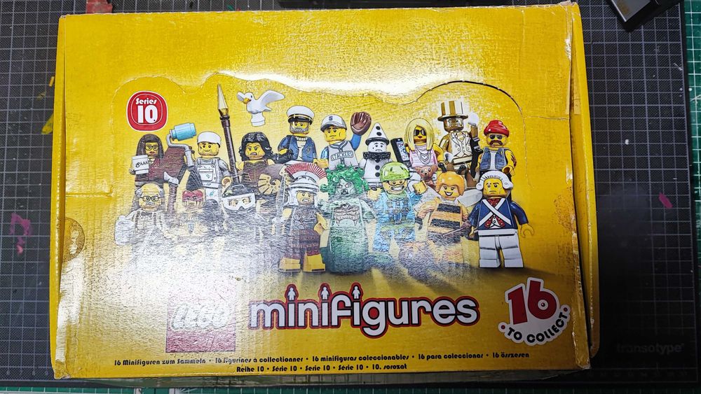 Caixa Lego MiniFiguras Series 16 vazia