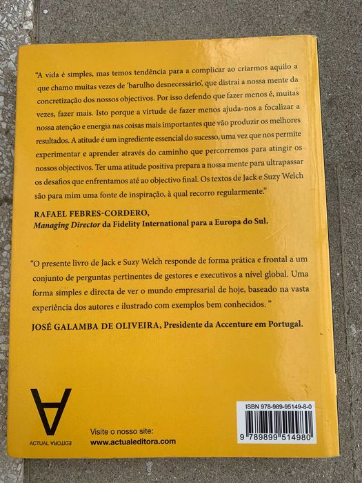 Livro Vencer: As Respostas As 74 perguntas  de Suzy Welch e Jack Welch