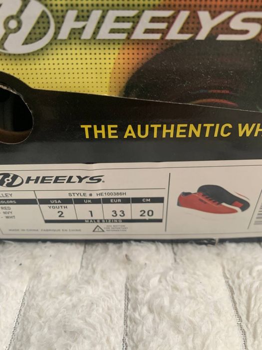 Heelys оригинал 33 размер