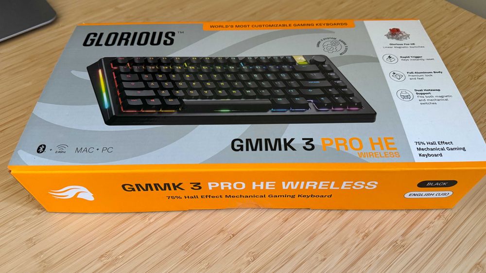 Klawiatura Glorious GMMK 3 Pro HE Wireless Hall Effect Rapid Trigger