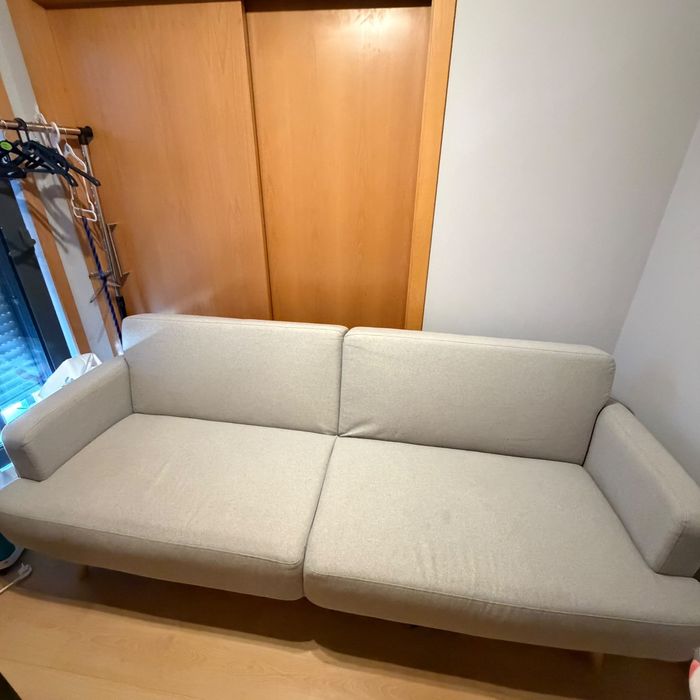 Sofa cama novo  cinza