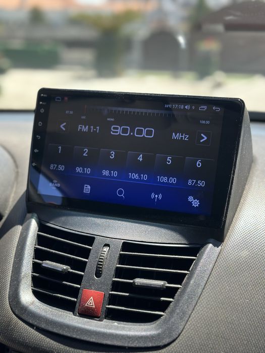 Rádio Peugeot 207 com Apple Carplay