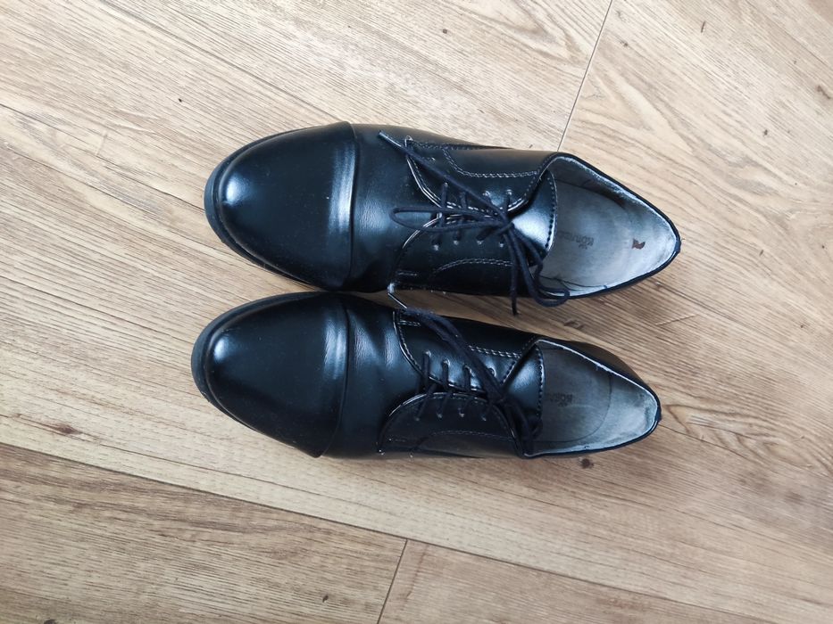 Półbuty chłopięce 32 czarne