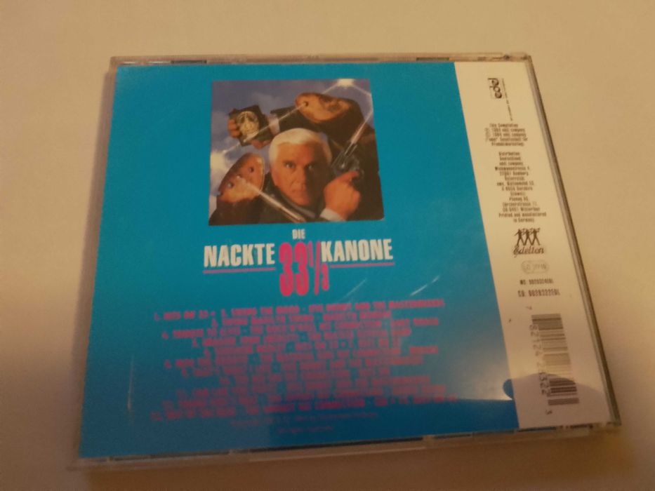 cd muzyka filmowa unikat  "Naga Broń 33 i 1/3: Ostateczna zniewaga"