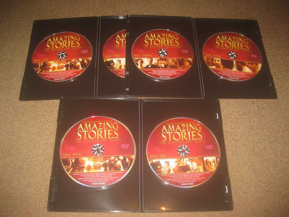 Série em DVD "Contos Assombrosos" de Steven Spielberg/Raríssima!