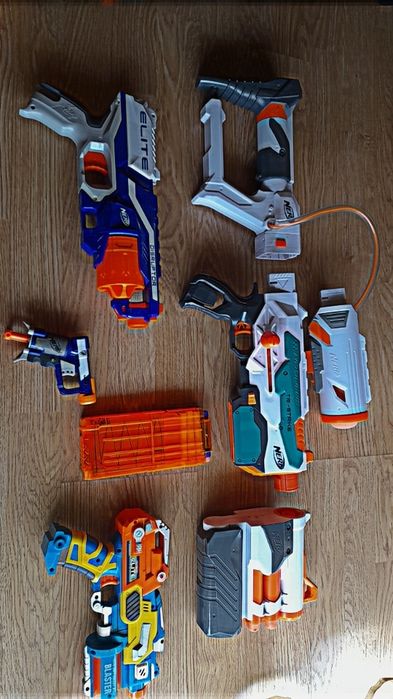 Pack nerfs +Extra Pistola com Som/Luz/Blowback
