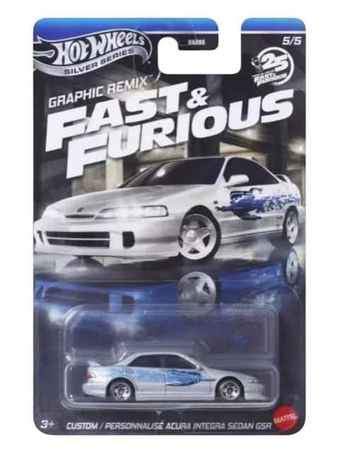 Hotweels acura integra graphic remix